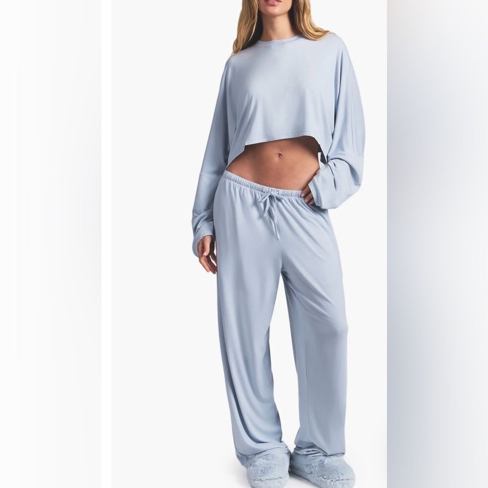 SKIMS RARE Light Blue Loungewear Set